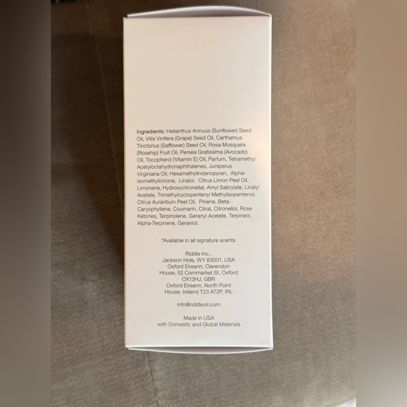 NWT riddle Kismet limited body oil and sample - Picture 10 of 14